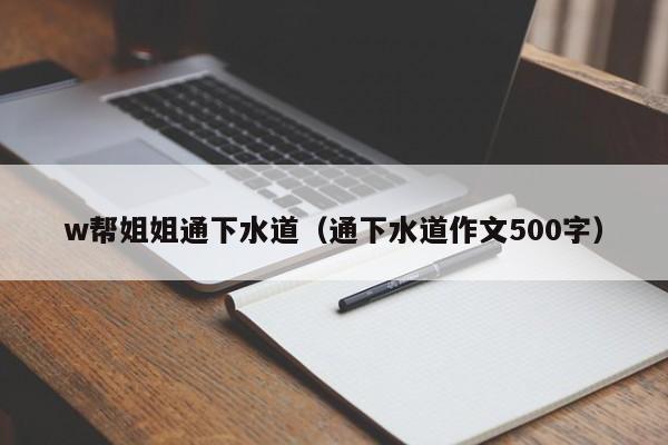 w帮姐姐通下水道(通下水道作文500字)