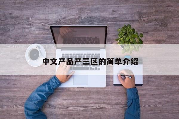 中文产品产三区的简单介绍
