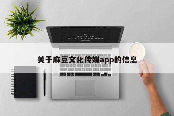 关于麻豆文化传媒app的信息