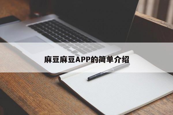 麻豆麻豆APP的简单介绍